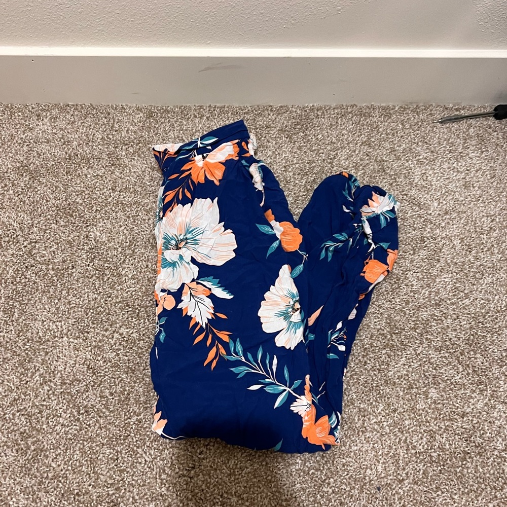 Flowered Pants
